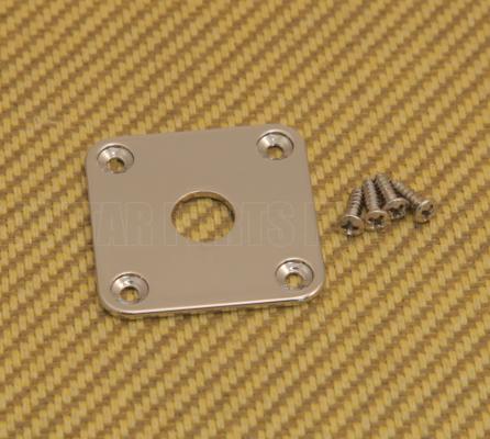 FSJP-N Nickel Flat Square Metal Jack Plate