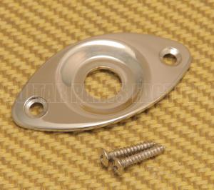 RFJP-N Nickel Recessed Football Jack Plate