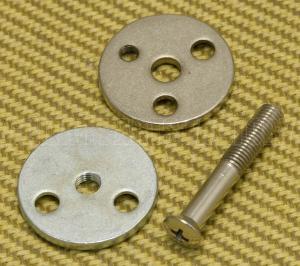 3PLSCKIT 3-Bolt 70s Bass / Guitar Lower & Upper Plate w/ Screw Kit