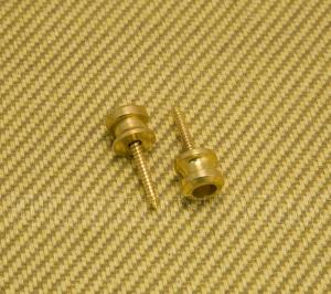 AP-0683-002 2 Gold Genuine Schaller Buttons and Screws for Straplocks