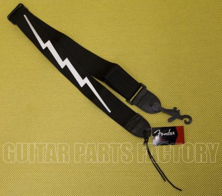 099-0613-106 Genuine Fender® 2inch Poly Lightning Bolt Guitar/Bass Strap 0990613106