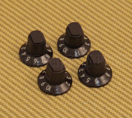 005-1018-049 (4) D-Shaft Fender Brown Acoustasonic Amplifier Amp Knobs '98-'04 0051018049