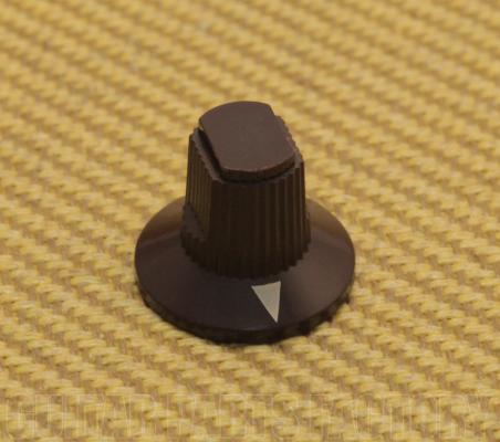 005-3615-000 Fender Brown D-Shaft Rotary Amp Knob w/ Arrow