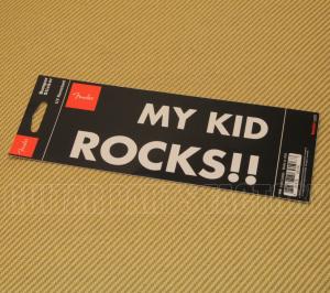 910-0330-806 Fender Guitar MY KID ROCKS Sticker 9100330806