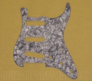 PG-0552-053 Black Pearloid 11-hole Pickguard Standard Fender Stratocaster