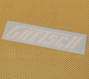 922-3201-000 Gretsch Guitar Die Cut White Window Sticker 9223201000