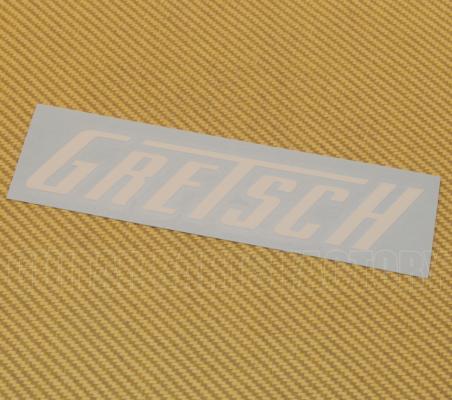 922-3201-000 Gretsch Guitar Die Cut White Window Sticker 9223201000