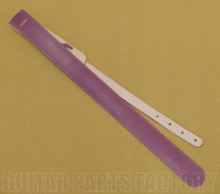 AL-L2-P 2 Inch LM Products Alexis Purple Pleather Guitar/Bass Strap