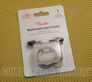 099-0542-000 Fender Musician Series Ear Plugs Black 35dB Hearing Protection 0990542000