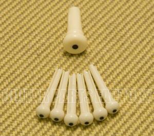 MM2304 Mighty Mite Cream Bridge Pin Set