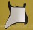 PG-0992-033 Black Blank 4-Hole Outline for Stratocaster Guitar Pickguard 