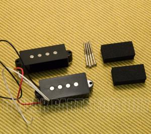 PU-B101-B Black 4-String Pickup Set Fender Precision P Bass® w/ Foam & Screws