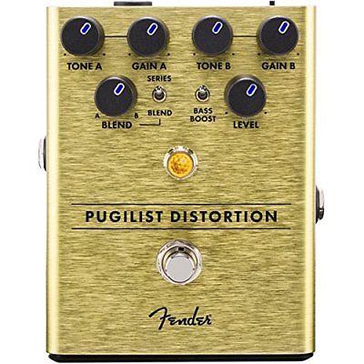 023-4534-000 Genuine Fender Pugilist Distortion Guitar Effects Pedal 0234534000