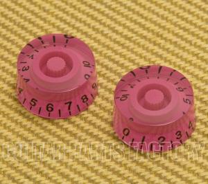 PK-MSI-HP (2) Hot Pink Metric Speed Knobs for Import Guitars