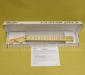 099-4622-921 Fender Standard Series Stratocaster® LH Neck, 21 Medium Jumbo Frets, Maple 0994622921