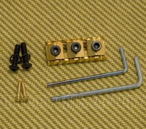 099-6807-200 Fender by Schaller Locking Gold R2 #7 Nut w/ Wrenches