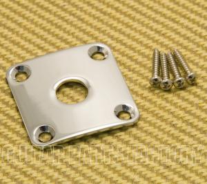 CSJP-C Curved Chrome Jack Plate for Les Paul®