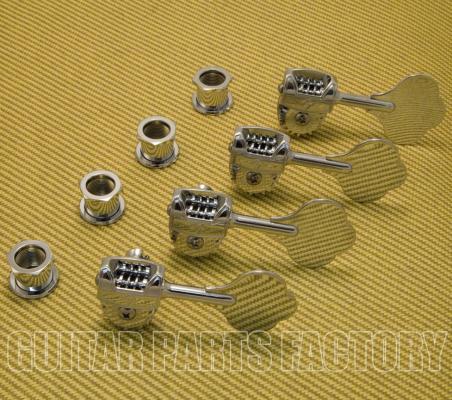 099-2006-000 4 Fender Fluted American Deluxe P/Jazz Bass F Tuners 0992006000