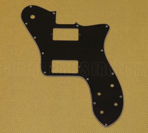 006-2735-000 Genuine Fender Squier Tele Custom Pickguard Black 3-Ply