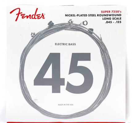 073-7250-456 Fender 72505M Bass Strings 45-130 5-String Medium 0737250456