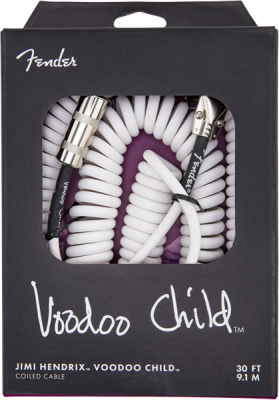 099-0823-002 Jimi Hendrix™ Voodoo Child™ Cable (White) 0990823002