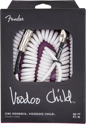 099-0823-002 Jimi Hendrix Voodoo Child Cable White 0990823002
