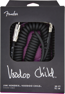 099-0823-003 Jimi Hendrix™ Voodoo Child™ Cable (Black) 0990823003