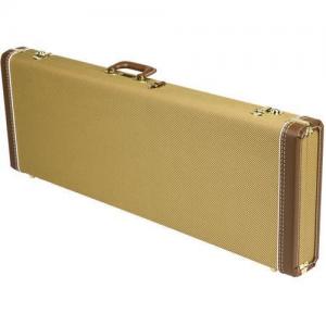 099-6103-400 Fender Deluxe Strat/Tele Multi Fit Tweed Hardshell Case Red Poodle 0996103400