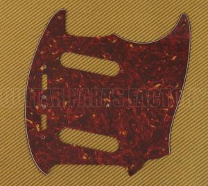 PG-0581-044 Red Tortoise Pickguard For USA Fender Mustang