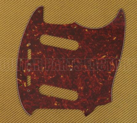 PG-0581-044 Red Tortoise Pickguard For USA Fender Mustang