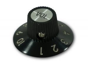KNAV Kluson Bakelite Jazzmaster Guitar & Amp Volume Witch Hat Knob