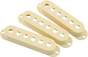 099-7207-000 Fender Road Worn Stratocaster Guitar Pickup Covers Aged White (Set of 3) 0997207000