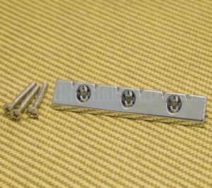 GB-LAP-C Chrome Lap Steel Style Universal Flat Mount Guitar Bridge