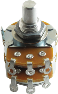 V38-2X500KA Alpha Dual Audio 500K Potentiometer