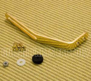 006-0874-000 Genuine Gretsch Gold Arch Top/Arched-Top Guitar Pickguard Bracket /Hardware 0060874000