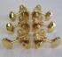 009-6600-000 Gretsch Guitar Guitar Tuners 3X3 Open Back G5400 Hollow Bodies Gold 0096600000