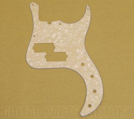 PBAD-428A WD American Deluxe P Precision Bass Aged Pearl Pickguard 