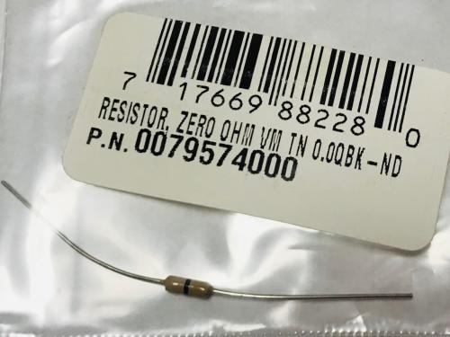 007-9574-000 Fender Resistor, Zero Ohm Vm Tn 0.0Qbk-Nd 0079574000