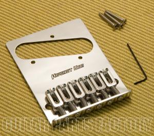 44100-36 Hipshot 6-Saddle Stainless Bridge For Tele