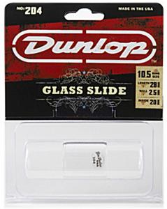 204 Jim Dunlop Medium Knuckle Tempered Glass Slide! 10.5 Ring Size