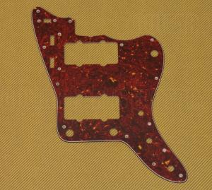 PG-0582-044 Red Tortoise Pickguard for Fender Jazzmaster 62 AVRI