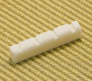 BN-8864-BONE 4-String Slotted Bone Bass Guitar Nut  42 X 6 mm