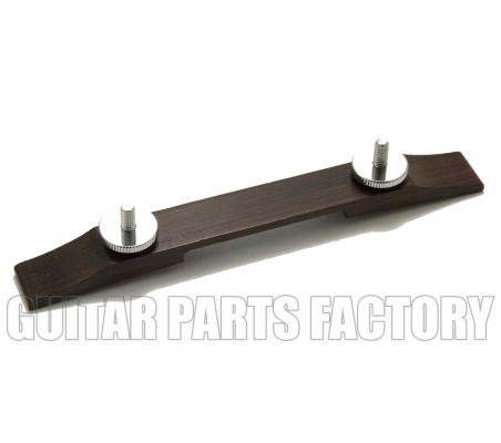 770-9292-249 Gretsch Bridge Base, Rosewood 74mm w/15mm Chrome 7709292249