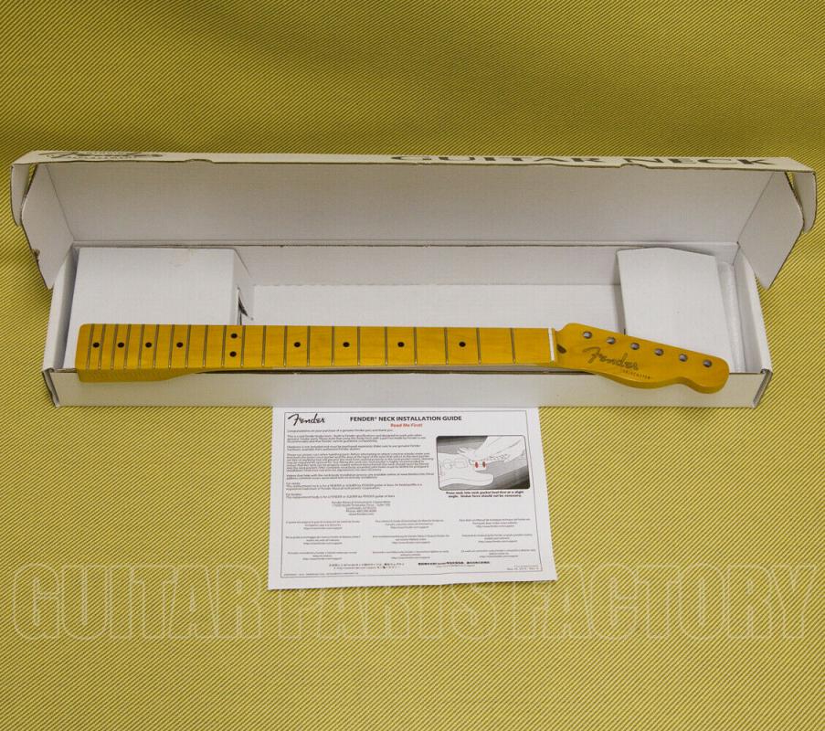 0990063921 Classic Fender 50s Lacquer Tele Neck"C" Shape Maple