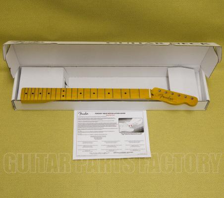 099-0063-921 Classic Fender 50s Lacquer Tele Neck"C" Shape - Maple Fingerboard 0990063921