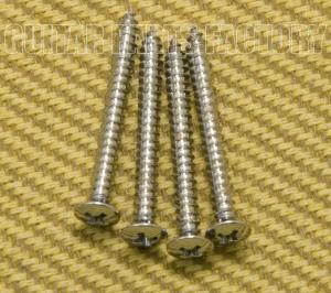 GS-4242C (4) Chrome Neck Screws #8 x 42mm