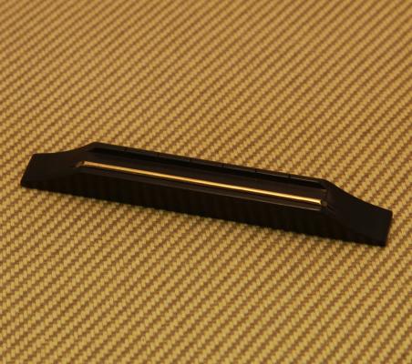 3348 Grover Tailpiece Style Acoustic Guitar Bridge Ebonized Hardwood