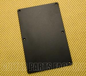 BC-009-B Custom Guitar Matte Black Back Plate (No String-Through Holes, and not Strat dimensions)