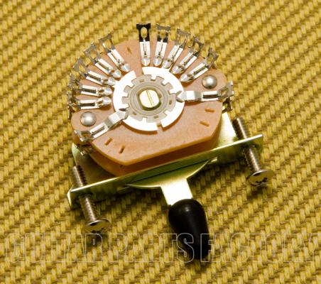 EP-UST5-2 5-Way Double Wafer Super Switch for Stratocaster or Similar Guitars