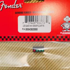 006-4382-000 Fender Amp LED Quad 3mm GGGR Clear RA 0064382000